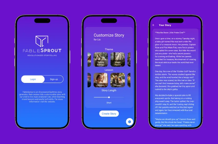 FableSprout app screenshot